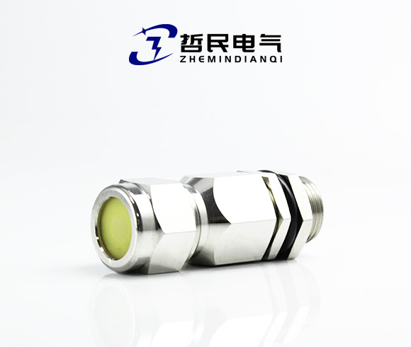 铜镀镍铠装防爆接头